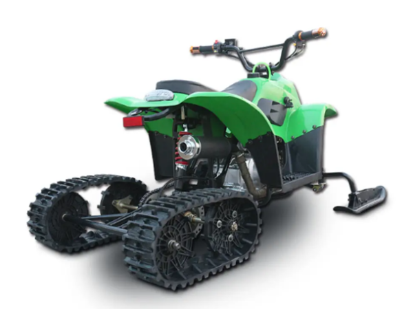 Детско 110cc снежно возило за снег 110cc ATV мотоцикл ски АТВ за деца снег мобилен електричен планински велосипед - Image 4