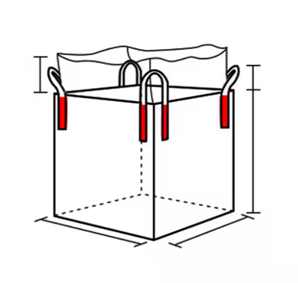 23332 - Лесна и мека Џамбо торба Fibc Масовна торба од 1 тон торби - Image 5