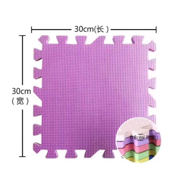 LX007 - 30*30*0,8cm водоотпорен под Сложувалка за татами ева пена за бебиња за деца мека ева дете - Image 6