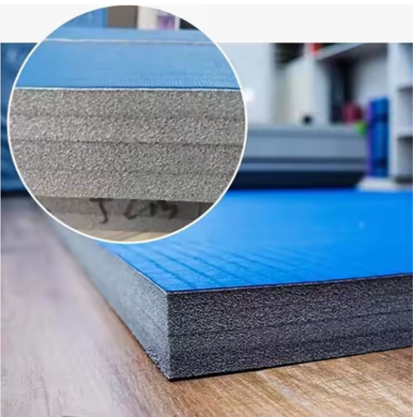 QUEEN-216 - Linyiqueen Roll Tatami Judo Wrestling Gym Karate тепих врзан пена Џиџицу Bjj Flexible Roll Out Mat XPE Foam Tatami површина - Image 2