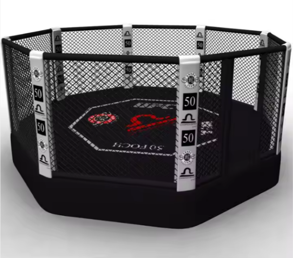 mma кафез боксерски прстен - LinyiQueen MMA UFC Octagon Cage лого со прилагодена големина Таеквондо карате борење џудо ММА Кејџ - Image 2