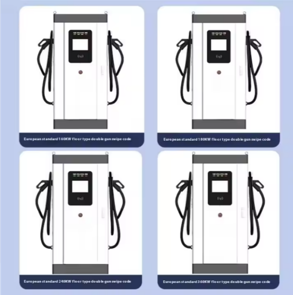 360kw 200 kw 180kw 150kw 120kw 100kw Комерцијален Dc Ev Fast Ev Charger 120-360kw Станица за полнење со рекламен дисплеј - Image 5