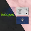 1500 Прилагодени Визит-картички 8.99x5.41 см - Двострано Печатење, Премиум VIP Лого и Покана Дизајн, Издржлив Картон за Професионално Брендирање, Мрежни Прегледи, Настани и Покани за Забави, Елегантен Стил | Премиум Квалитет, Прилагодени Визит-Картички