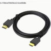 i-zclive Високобрзински HDTV Кабел со Ethernet (RJ45) - Позлатен Машки-на-Машки HDTV 2.0/1.4 Компатибилен, Ултра-Тенок //Apple TV/Blu-ray/Лаптоп/Проектор/Компјутер Кабел, Plug & Play за Стриминг и Гејминг - 1,5 метар