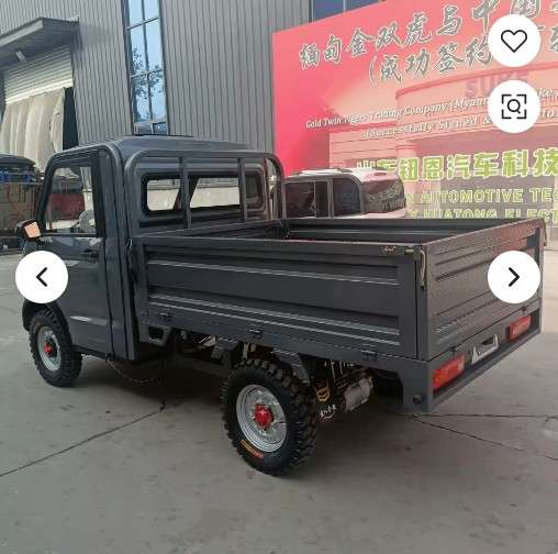 Pierre Cardin Pika - Made in China, High Performance Family Charging Four Wheel Two Seater Small New Energy Electric Pickup Truck for Cargo - Image 2