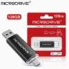 MICRODRIVE 128 GB - MICRODRIVE USB драјв со двоен интерфејс 128GB 64GB, универзален за телефони и компјутери, брз пренос на датотеки/видео/снимки, достапни повеќе капацитети, збогум на каблите за  податоци! MICRODRIVE 2-во-1 USB-C флеш драјв 128GB, лесен пренос помеѓу телефон/компјутер