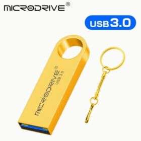 MICRODRIVE - 128 GB - MICRODRIVE E9 3.0 USB флеш драјв со голема брзина 128GB USB мемориски стик, флеш пендрив USB драјв за PC, мултифункционален сигурен диск за складирање податоци, црн и сребрен (Копирај) (Копирај) (Копирај)