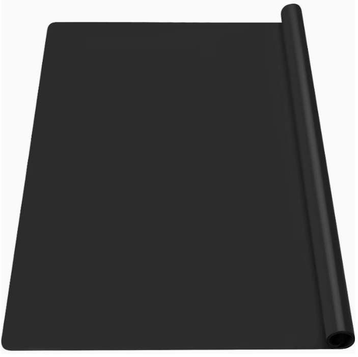 Екстра голем силиконски подметач, со димензии 70.0 X 50.01 cm, дебел рачно изработен силиконски подлога, заштитна подлога за работна површина, подметач кој не лепи