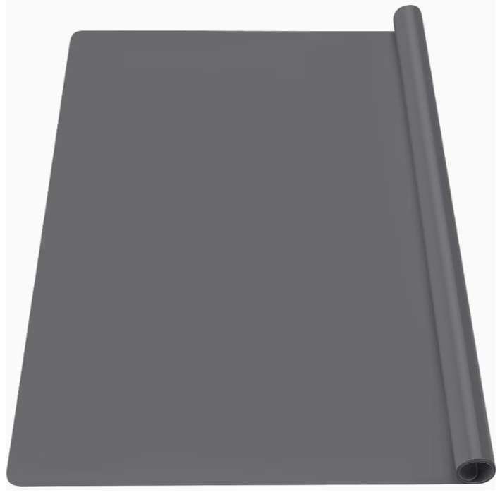 Екстра голем силиконски подметач, со димензии 70.0 X 50.01 cm, дебел рачно изработен силиконски подлога, заштитна подлога за работна површина, подметач кој не лепи - Image 5