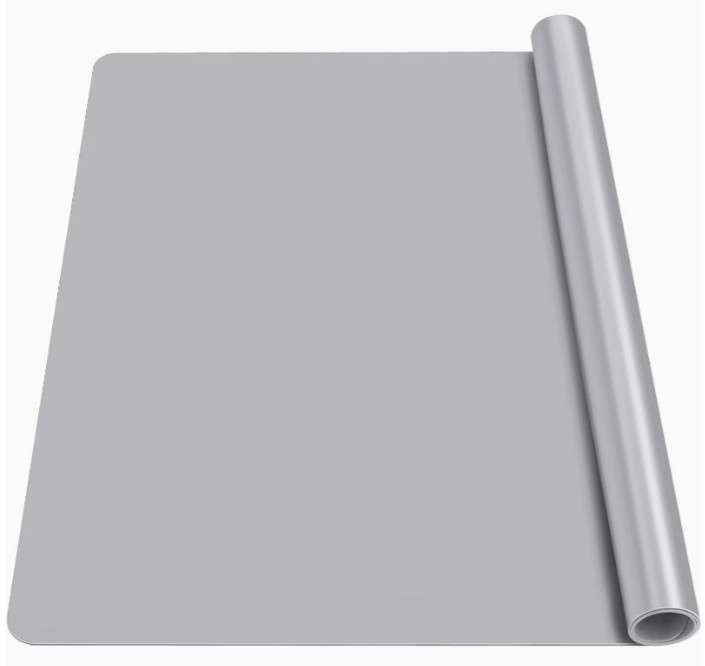 Екстра голем силиконски подметач, со димензии 70.0 X 50.01 cm, дебел рачно изработен силиконски подлога, заштитна подлога за работна површина, подметач кој не лепи - Image 4